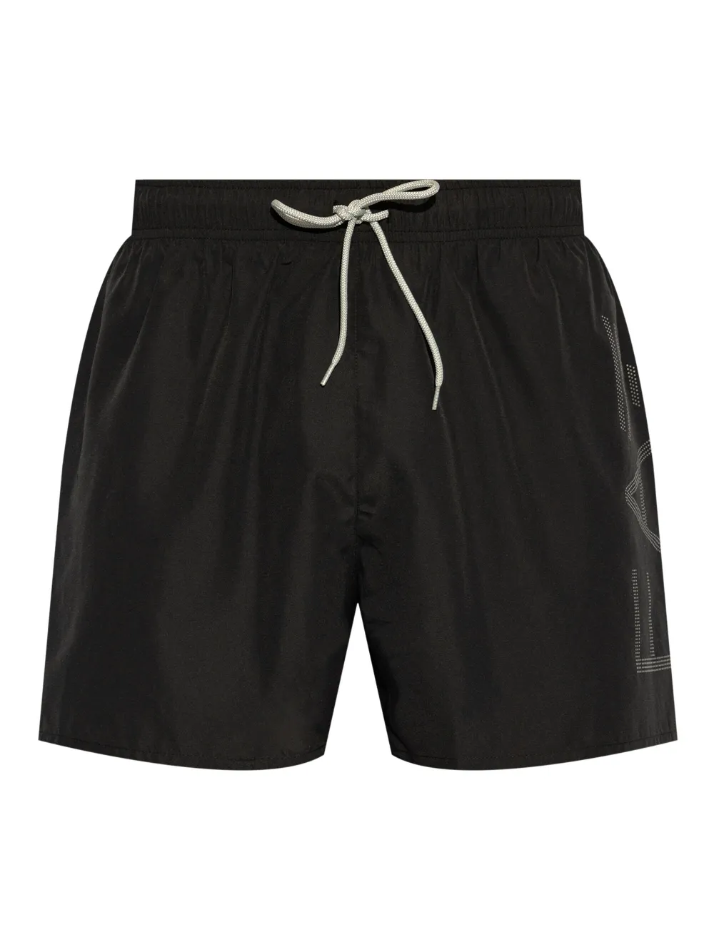Ea7 Emporio Armani Zwembroek met logoprint Zwart