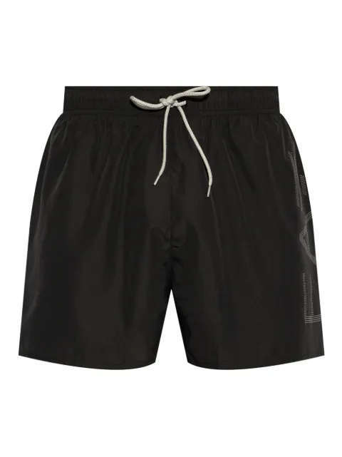 Ea7 Emporio Armani Badeshorts mit Logo-Print