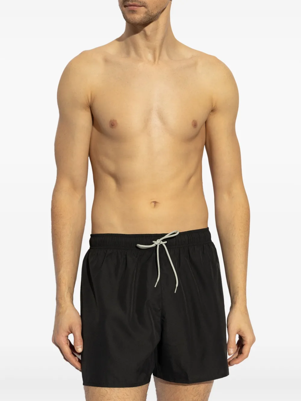 Ea7 Emporio Armani Zwembroek met logoprint Zwart