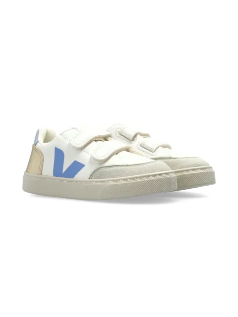 VEJA Kids logo-patch sneakers 