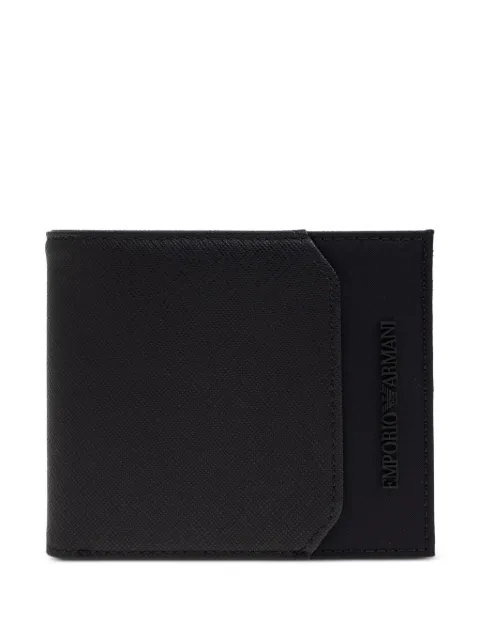 Emporio Armani logo-lettering wallet