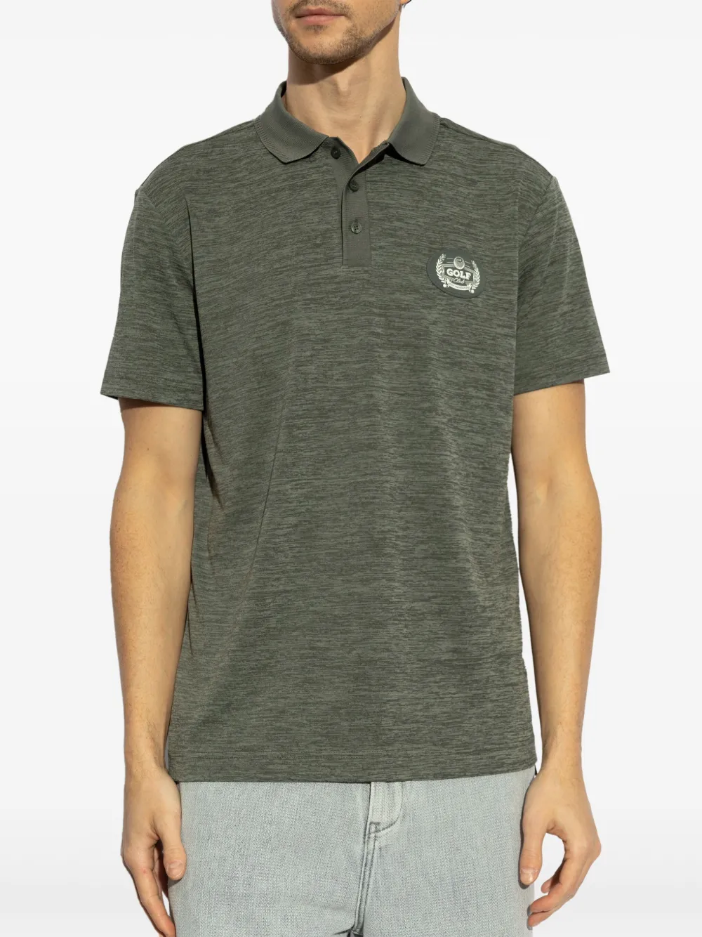 Ea7 Emporio Armani Golf Club poloshirt Groen