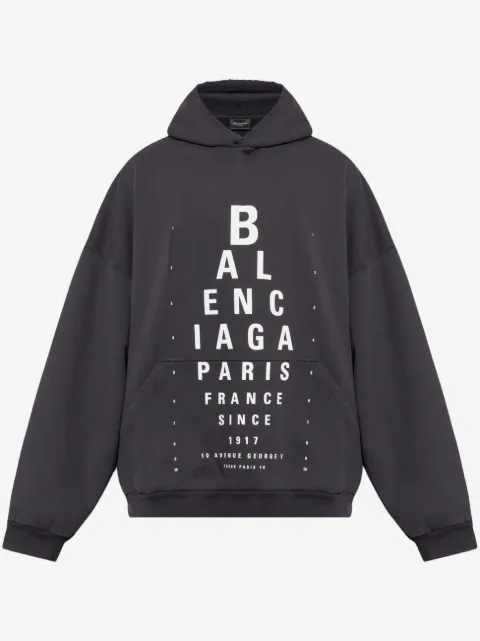 Balenciaga hoodie con logo estampado
