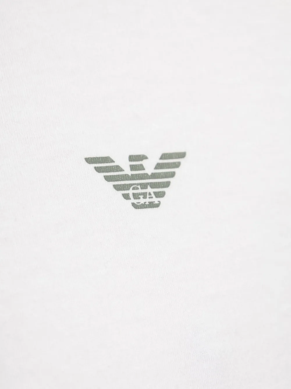 Emporio Armani logo t-shirt - Wit