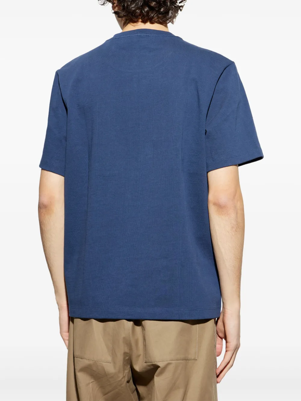 Helmut Lang T-shirt met logoprint Blauw