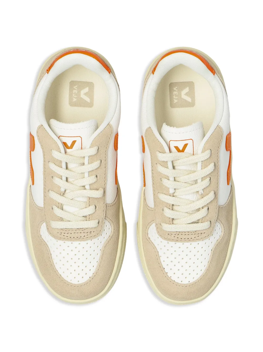 VEJA Kids logo-patch sneakers Neutrals