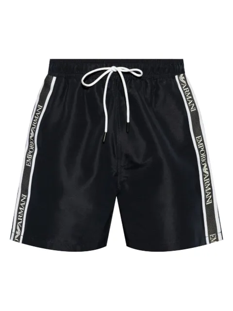 Emporio Armani logo-print swim shorts