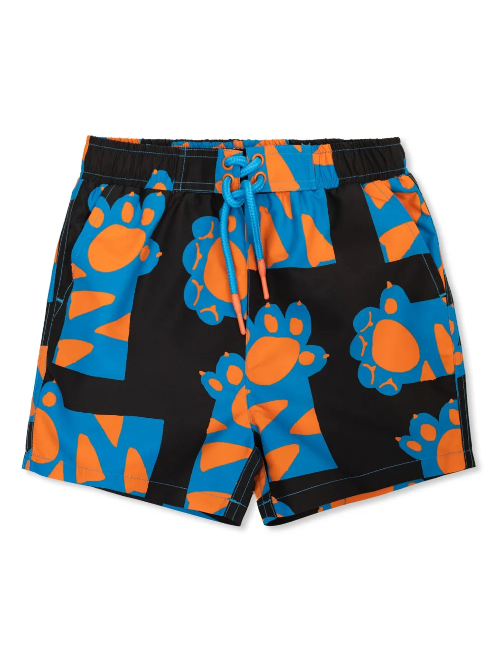 Stella McCartney Kids Zwembroek met print Zwart