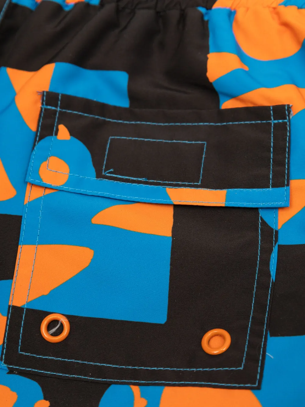 Stella McCartney Kids Zwembroek met print Zwart