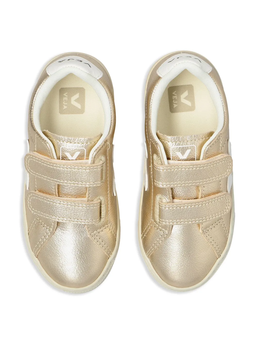 VEJA Kids Sneakers met logopatch Goud