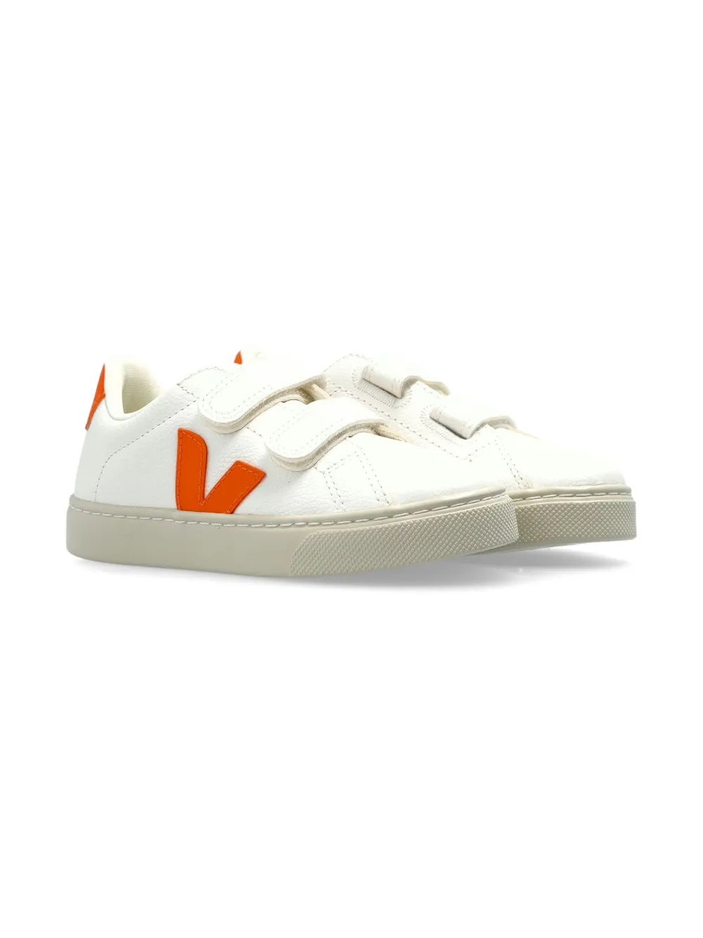 VEJA Kids Sneakers met logopatch Wit