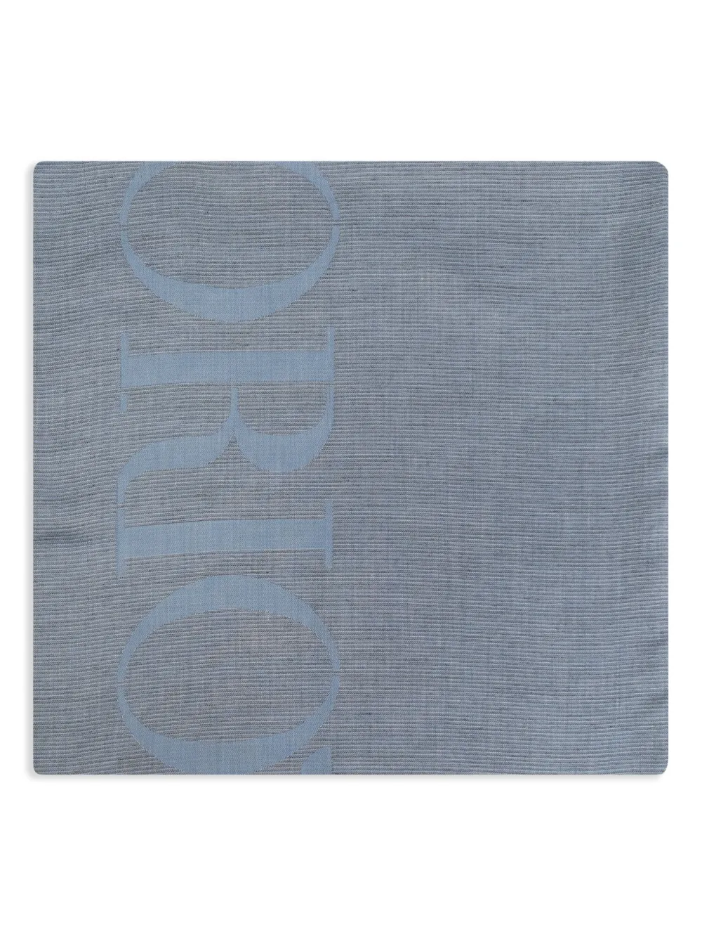 Emporio Armani Sjaal met logo Blauw