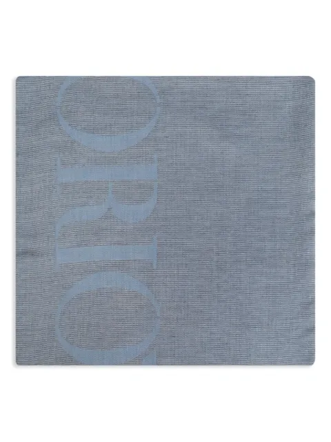 Emporio Armani logo scarf