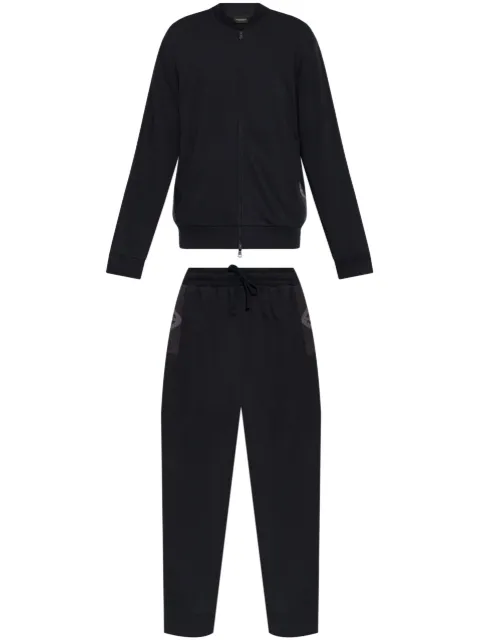 Emporio Armani Hose mit Logo-Print