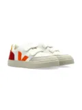 VEJA Kids logo-patch sneakers - White