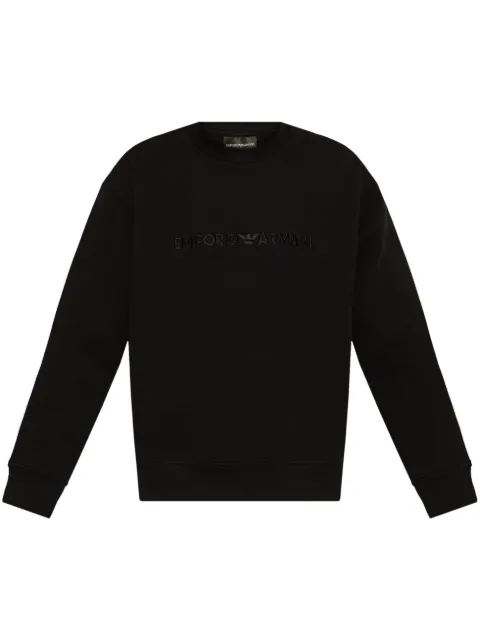 Emporio Armani suéter con logo