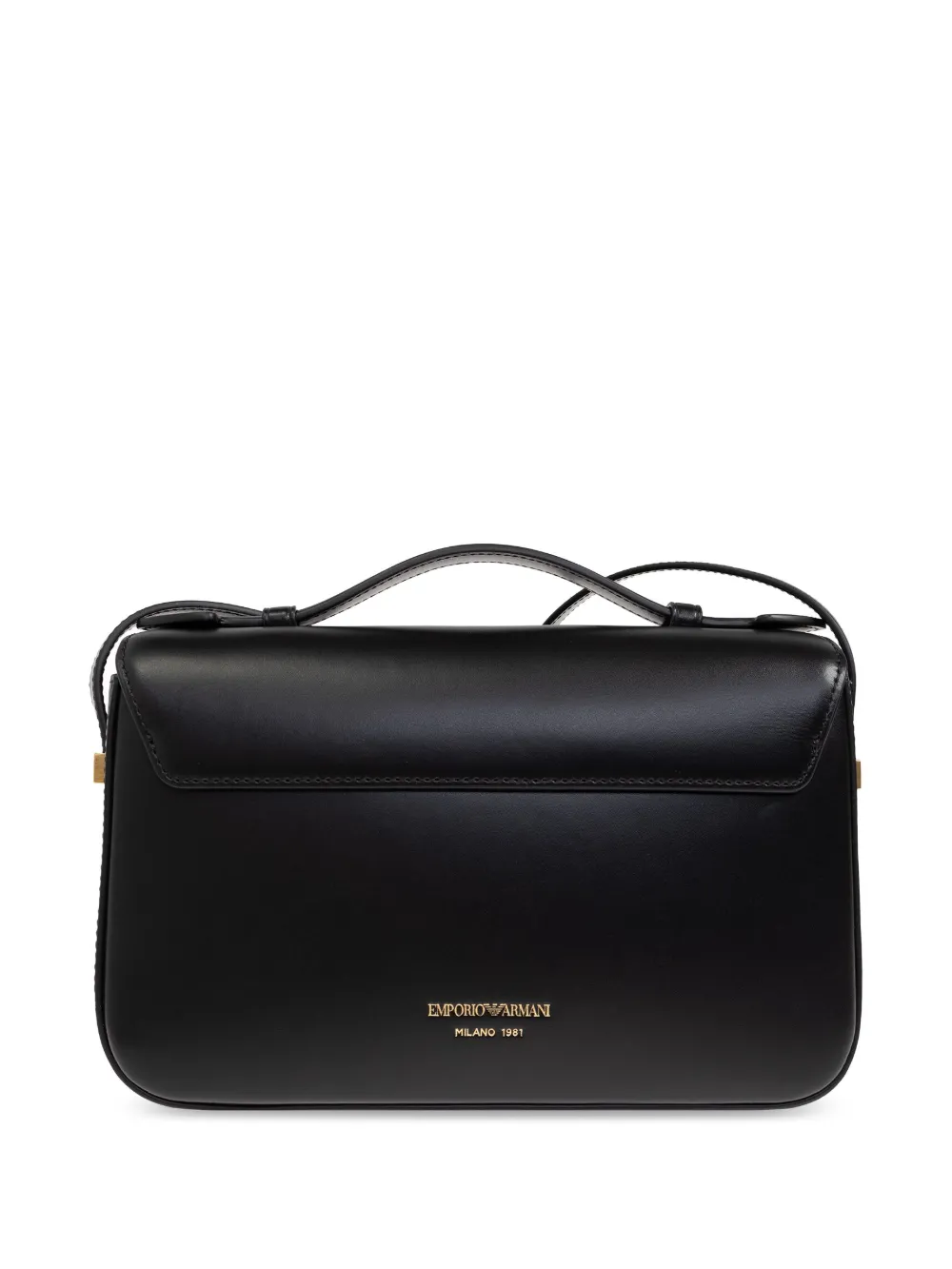 Emporio Armani Shopper met logoplakkaat Zwart