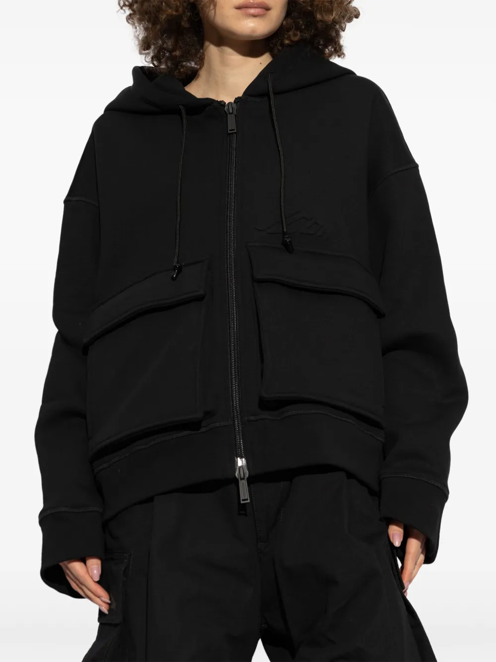 DSQUARED2 Icon New Generation jack met print Zwart