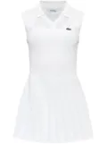 Lacoste pleated dress - White