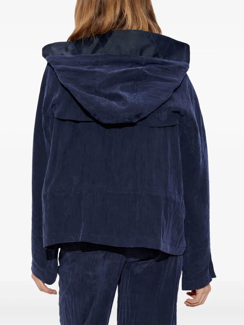 Emporio Armani Jack met capuchon Blauw
