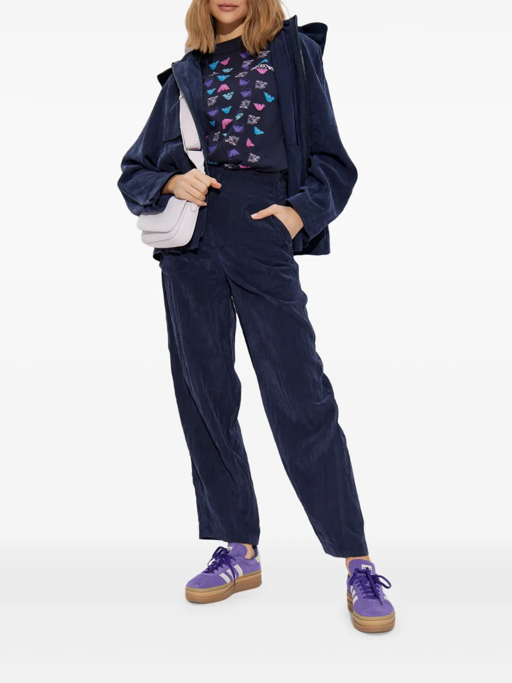 Emporio Armani chamarra con capucha | Chamarras oversize | Image 2