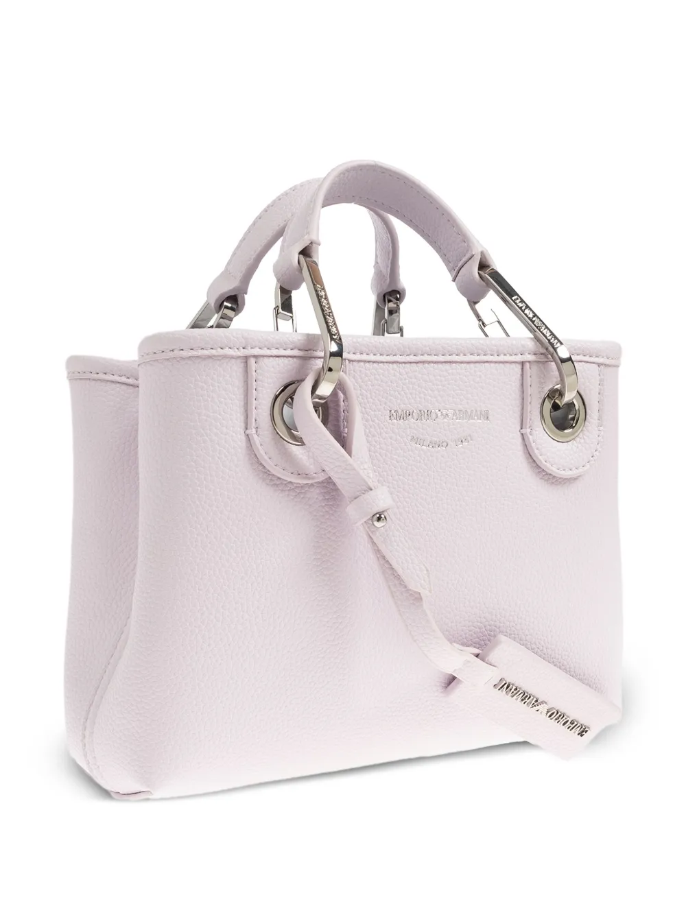 Emporio Armani Shopper met logoprint Roze