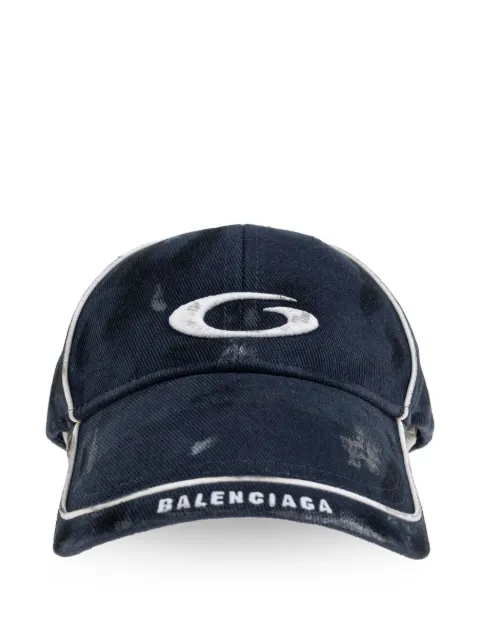 Balenciaga logo-embroidered cap