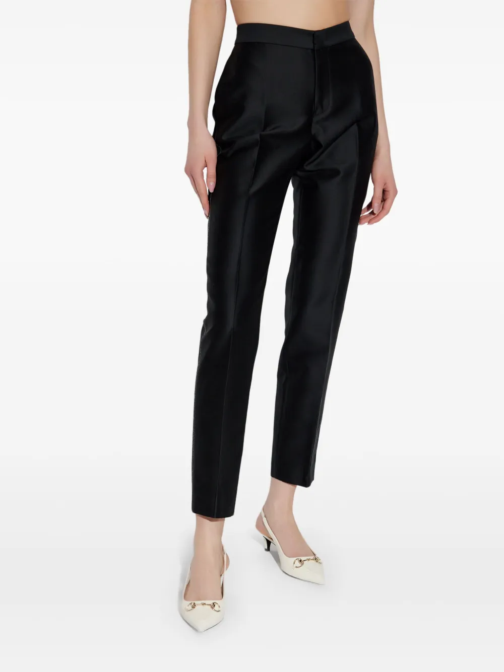 Fabiana Filippi Straight broek Zwart