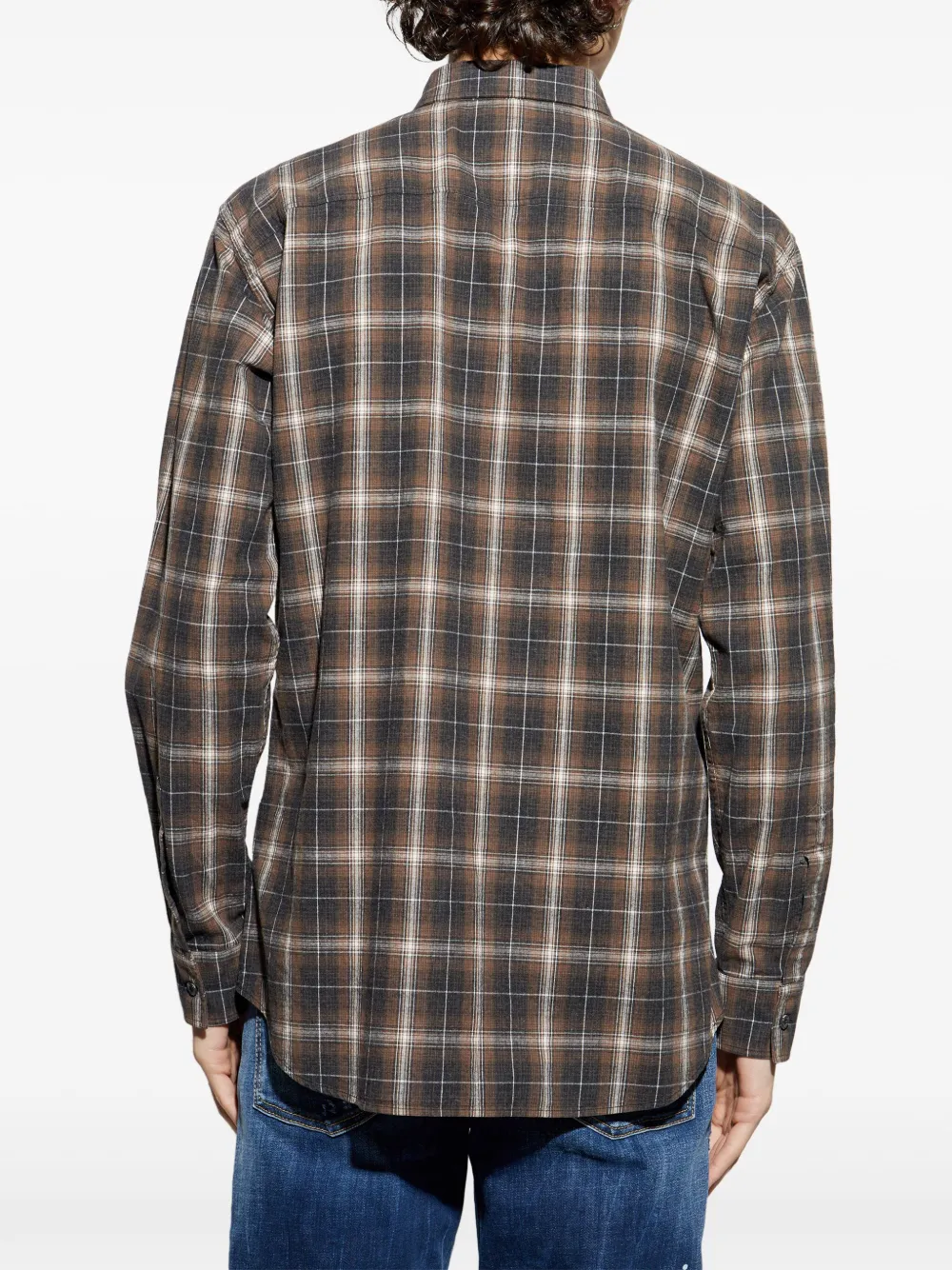 DSQUARED2 Dan overhemd 001F BROWN