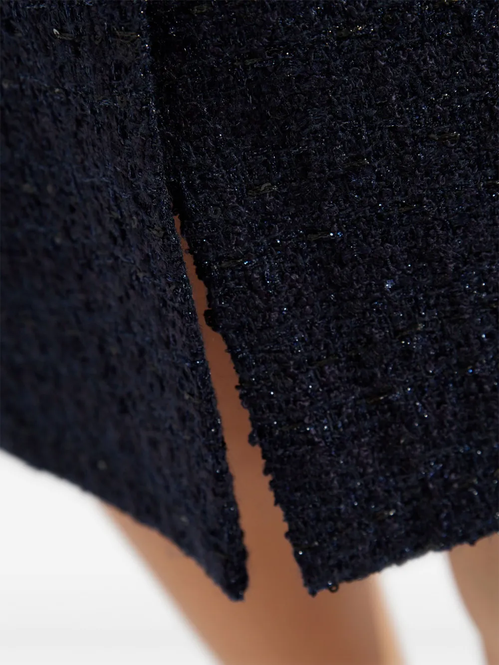 Emporio Armani Tweed rok Blauw