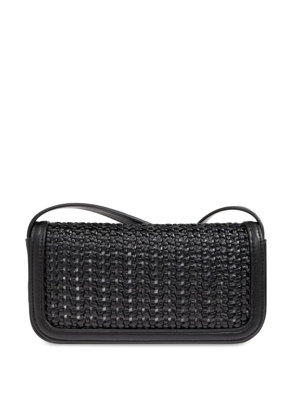 Emporio Armani Schoudertas met logo Zwart