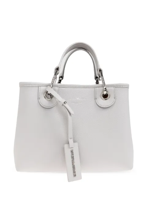 Emporio Armani logo-debossed tote bag 