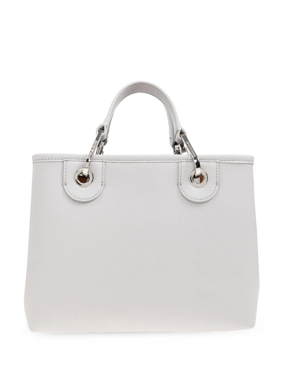 Emporio Armani Shopper met logo-reliëf Grijs