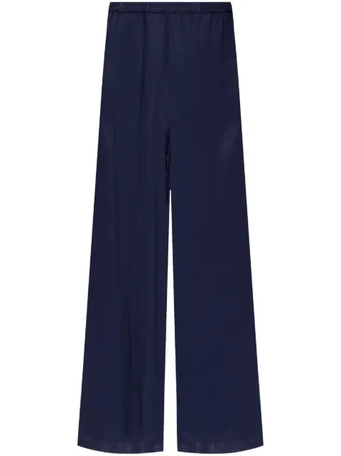 Emporio Armani jacquard palazzo pants 