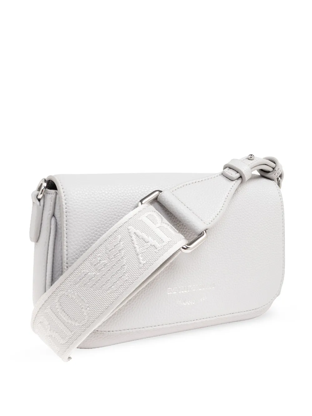 Emporio Armani Schoudertas van imitatieleer Grijs