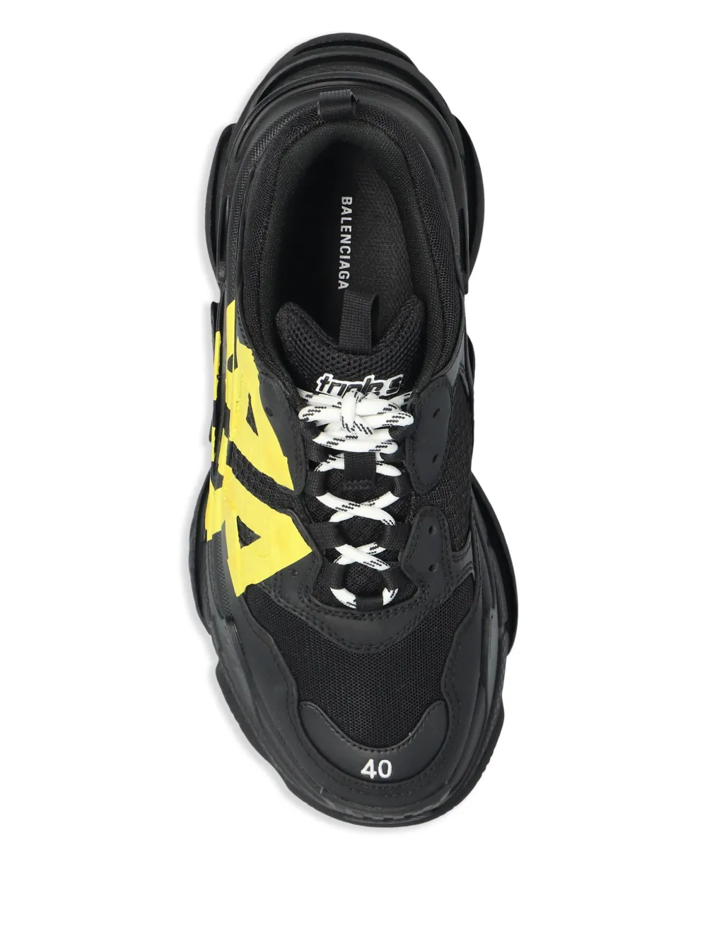 Balenciaga Triple S Tape Type sneakers Zwart