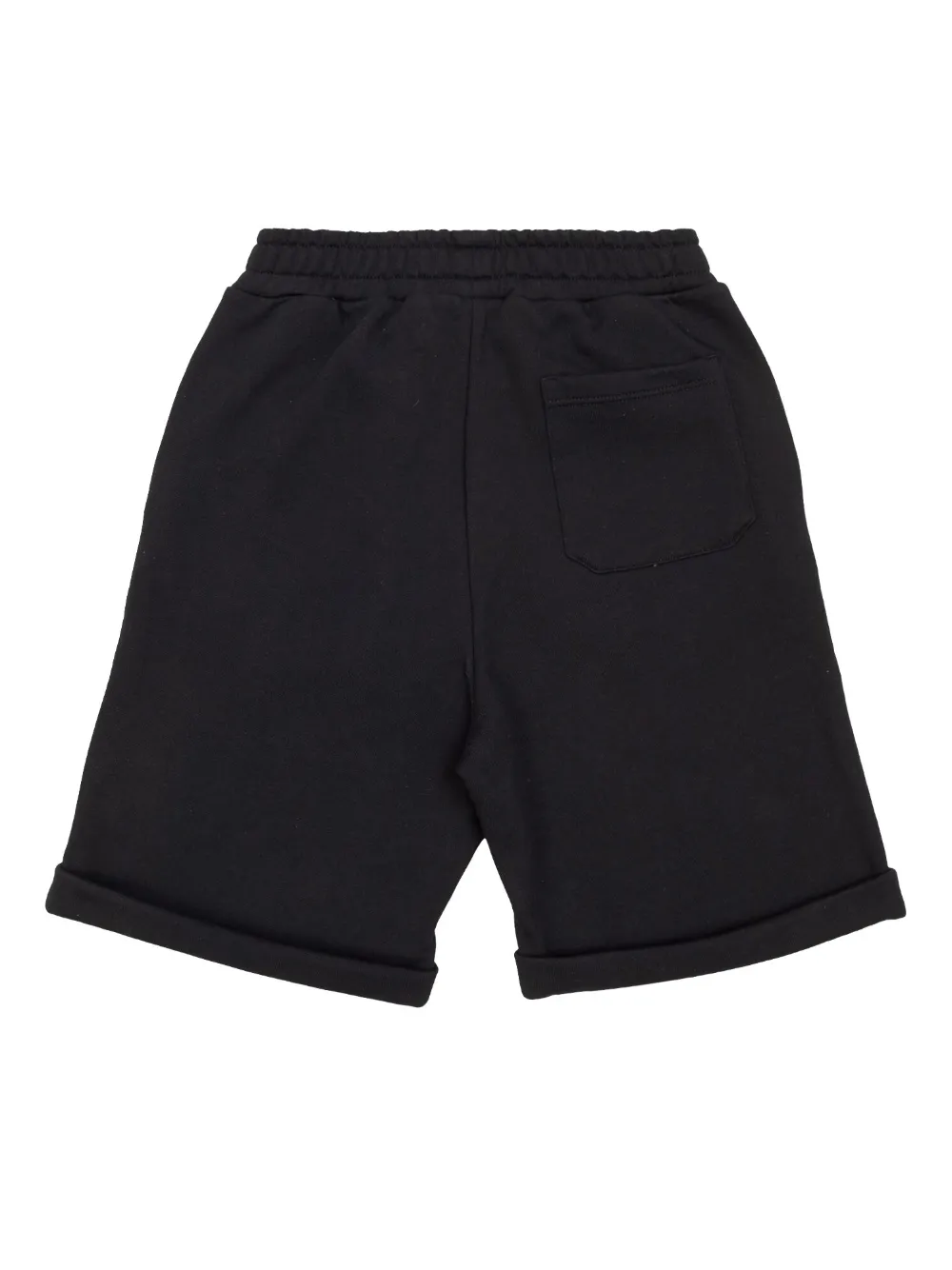 balmainkids Balmain Kids Shorts met geborduurd logo - Zwart