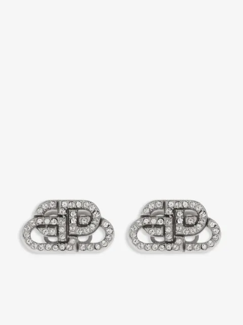 Balenciaga puces d'oreilles à logo