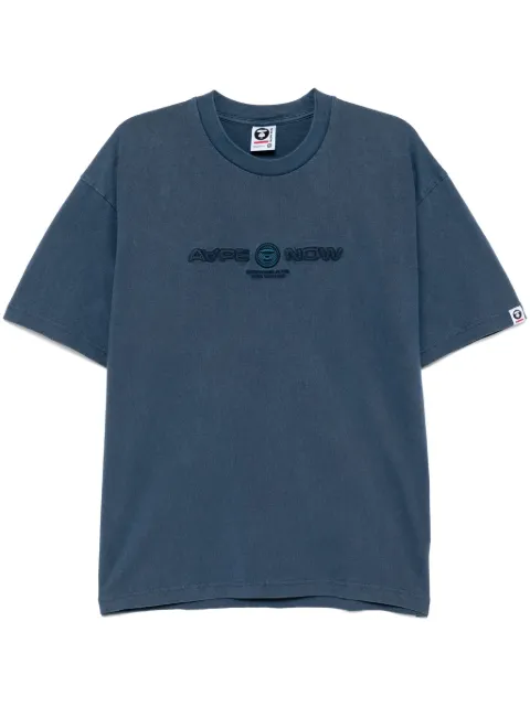 AAPE BY *A BATHING APE® logo embroidered T-shirt
