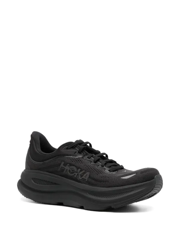 本物 極美品 HOKA BONDI 9 BLACK / BLACK 28cm Hoka Men's Bondi 9 Black Black – Orleans Shoe Co.