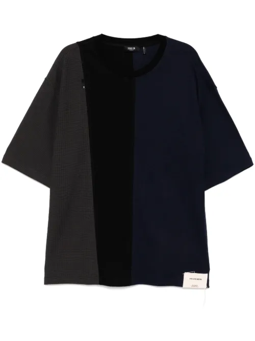 T-shirt à effet patchwork - FIVE CM - Modalova