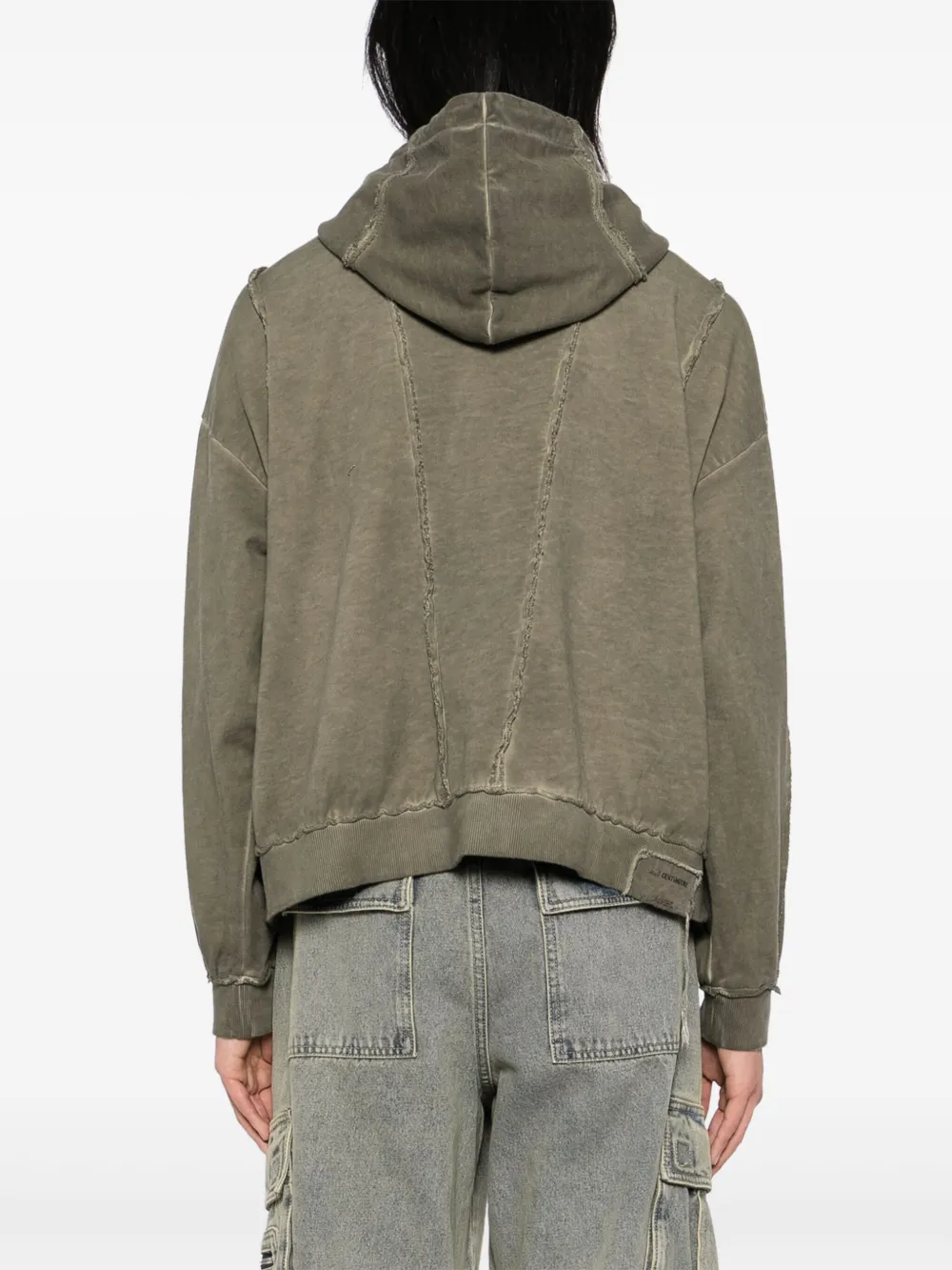 FIVE CM Hoodie met vlakken Beige