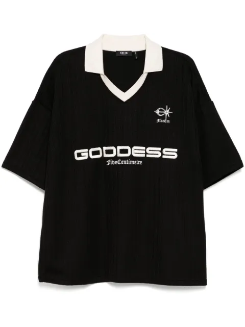 FIVE CM logo-embroidered polo shirt