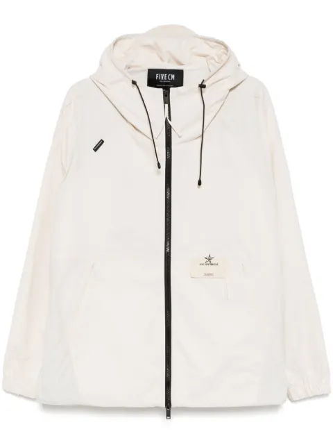 FIVE CM logo-print sport jacket