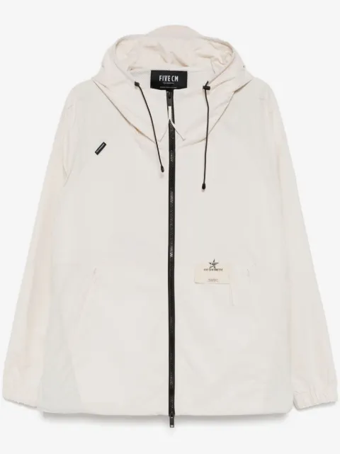 FIVE CM logo-print sport jacket