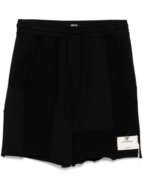 FIVE CM short à patch logo - Noir - FIVE CM - Modalova