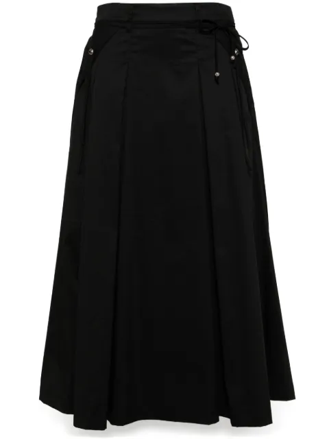 Musium Div. drawstring A-line skirt