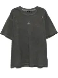FIVE CM logo-studded T-shirt - Grey