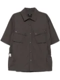 FIVE CM pocket shirt - Grey