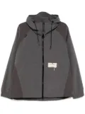 FIVE CM logo-patch sport jacket - Grey